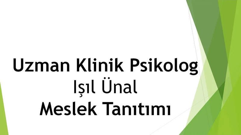 Işıl Ünal - Uzman Klinik Psikolog
